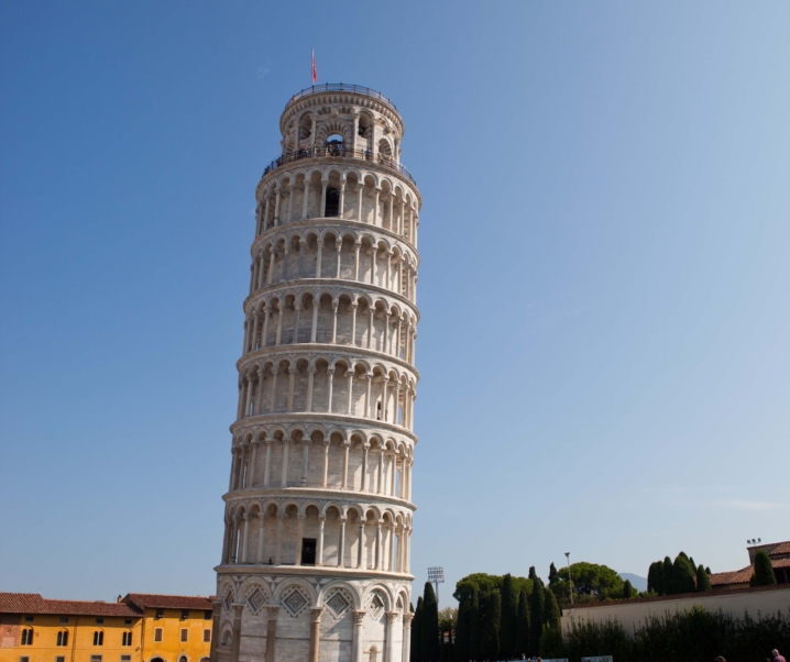 Pisa, Italy – Lean Away!